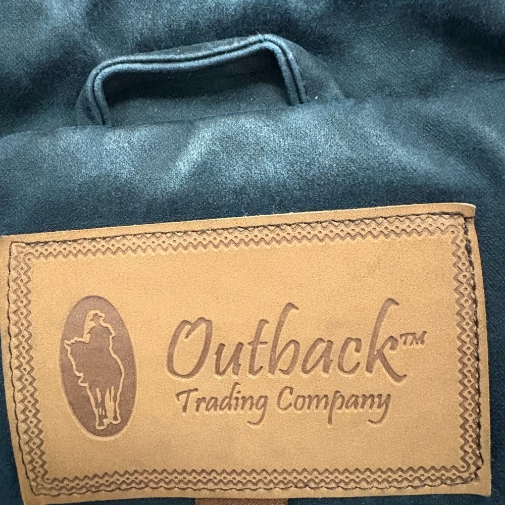 Outback Trading Company Blue Vest with Zipper Pockets - Picture 2 of 8